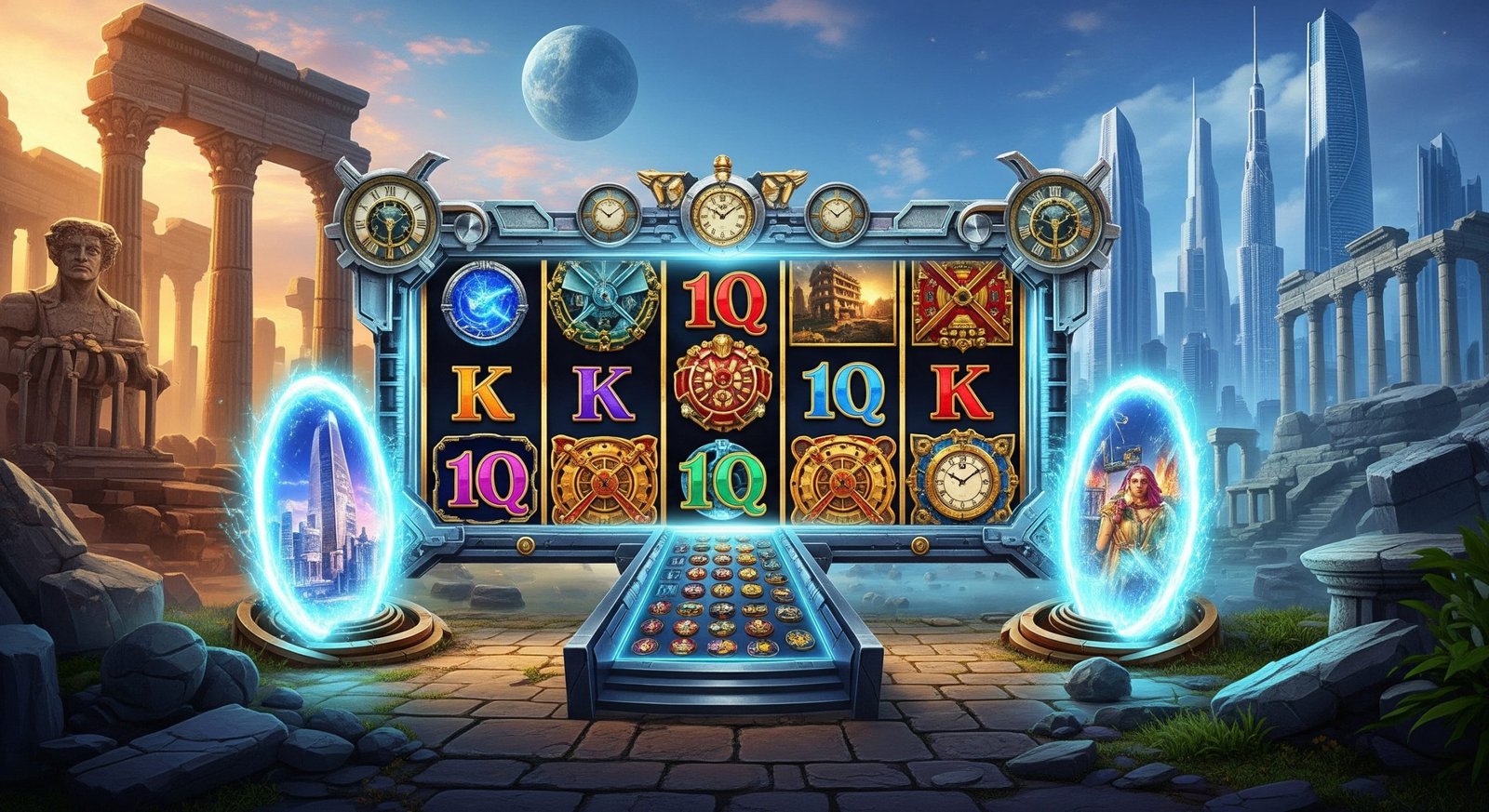 Scopri le migliori slot a tema viaggio nel tempo